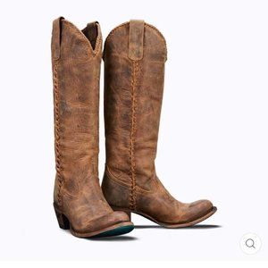 LANE tall cowboy boots